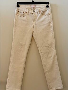 Lucky Brand Women's Off-White Straight Leg Jeans